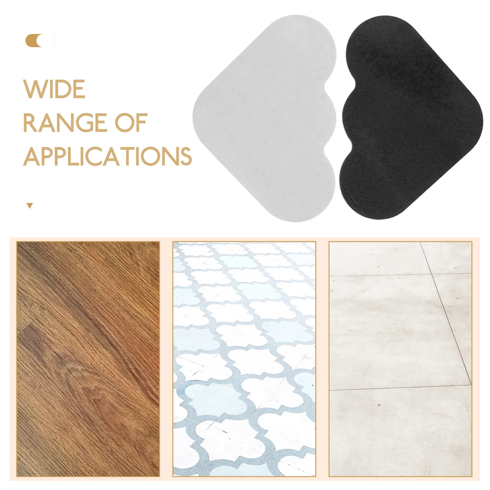 10 قطعة شريط سجادة غير قابل للانزلاق قابل للغسل شريط سجادة مزدوج الجوانب للمنزل والمكتب سجادة ملصق القابض وسادة سجادة مضادة للانزلاق