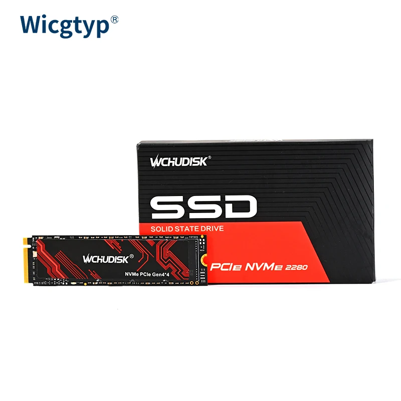 Wchudisk SSD M2 NVMe 512GB 1TB 2TB M.2 NVMe PCIe Gen4x4เดสก์ท็อป SSD Disk 22x80mm สถานะของแข็งภายในไดรฟ์สำหรับโน๊ตบุ๊ก1TB 512GB