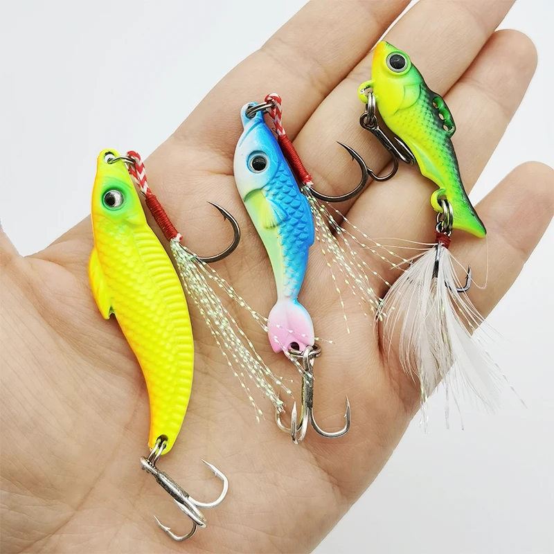 1pc Hard Fishing Lure Artificial Bait With Hook For Freshwater & Saltwater Fishing
