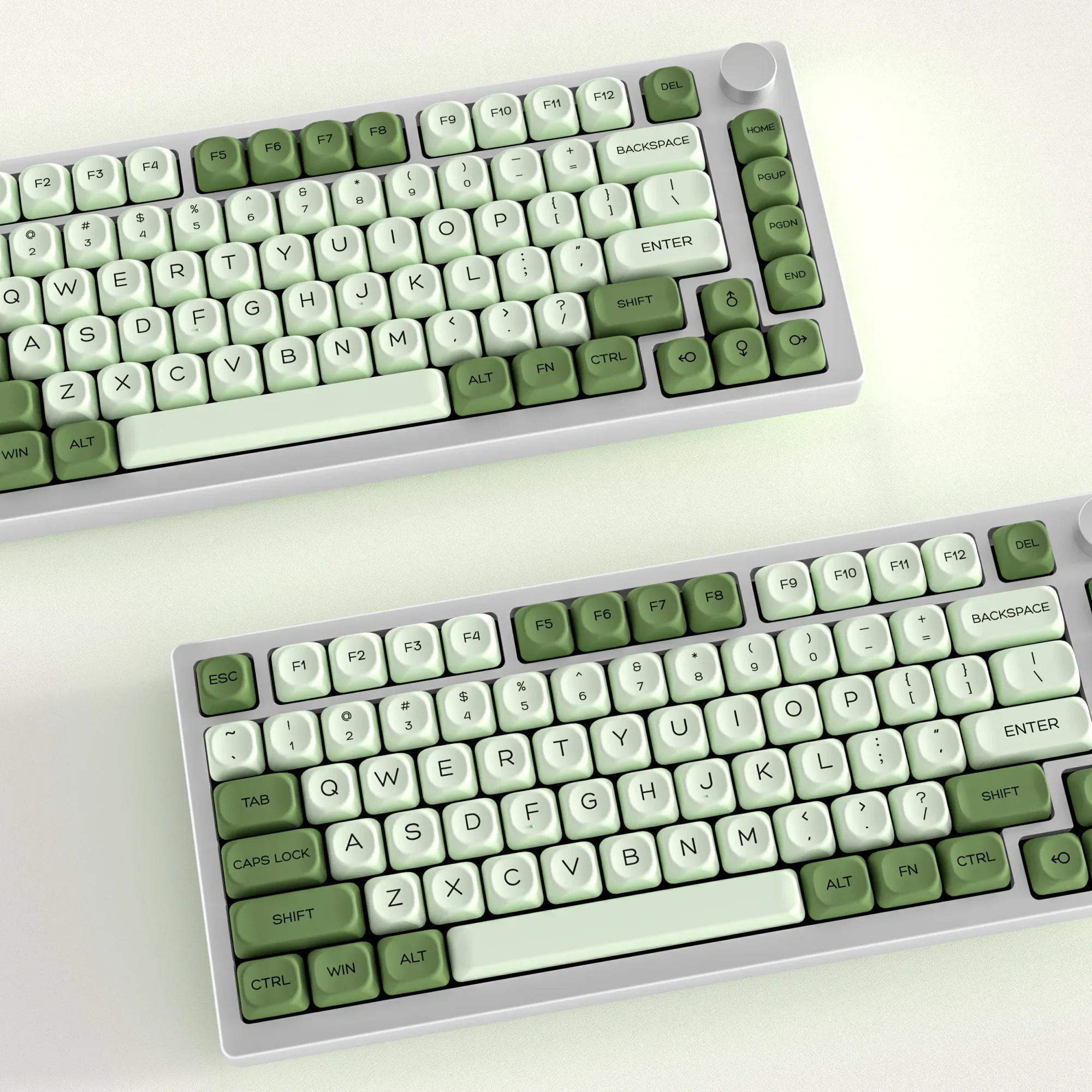 

KBDiy 143 клавиши Matcha Keycaps KOA Profile PBT для механической клавиатуры Зеленый колпачок для клавиш Custom ISO для ACE60 ACE68 RAINY75 AK74 gx87