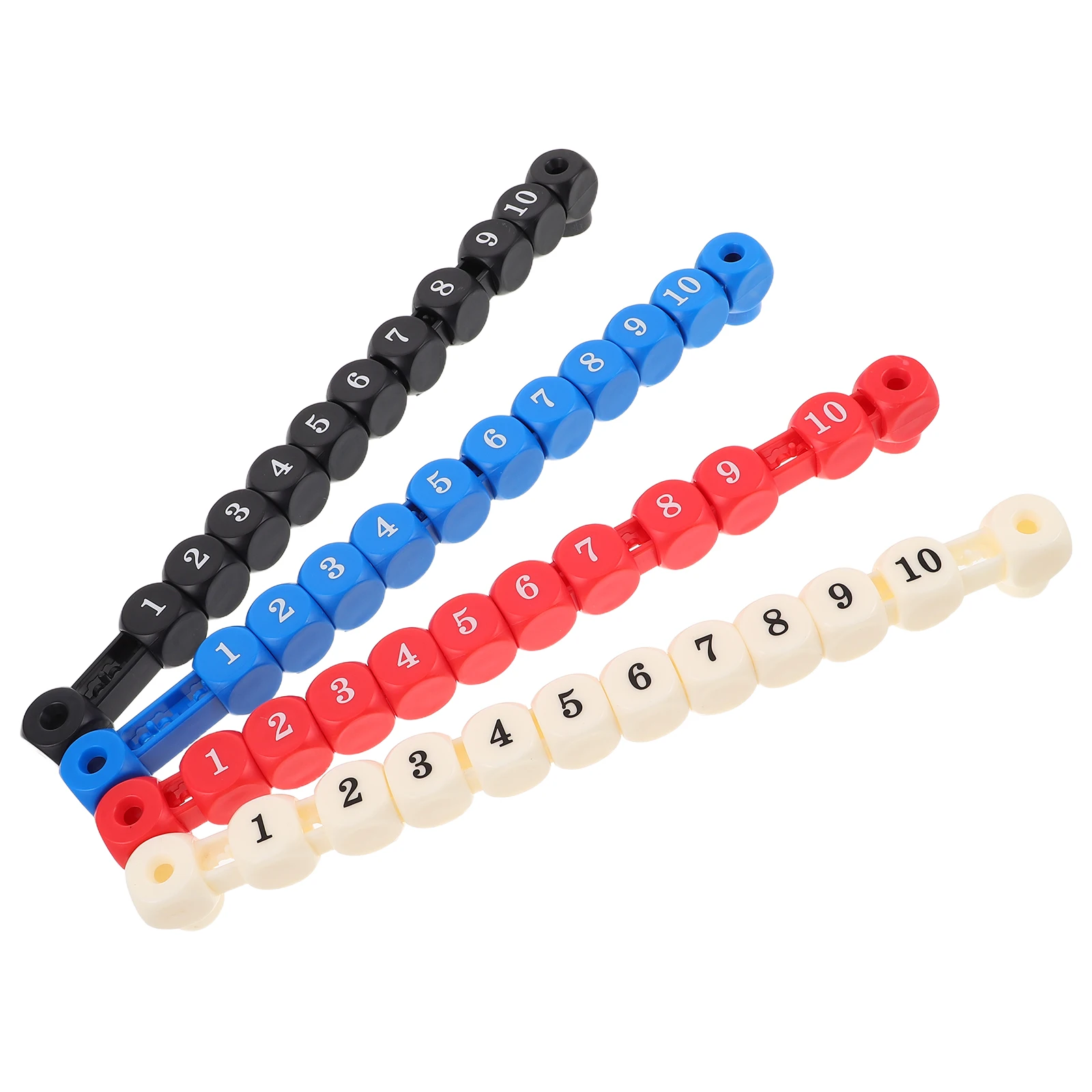 

4pcs Table Football Score Counter 10 Numbers Portable Durable Plastic Scoring Unit For Indoor Outdoor Use Foosball Accessory