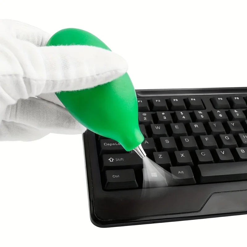 مجفف شعر مطاطي محمول مع فوهة بثق - أداة قوية لإزالة الغبار للهواتف ولوحات المفاتيح #3