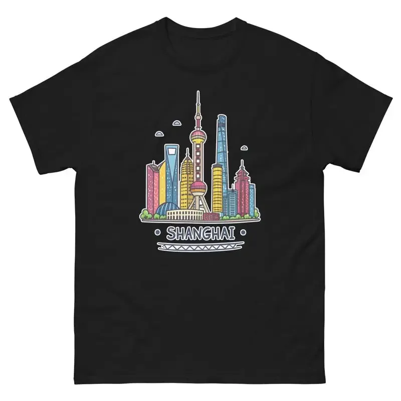 Shanghai World Travel Urban Area City T Shirt