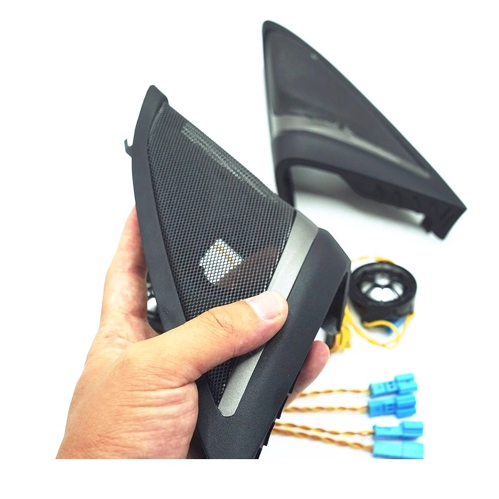 

Крышка твитера передней двери для BMW G30 серии 5, автомобильный дверной громкоговоритель, аудио, оригинальная головка, высокие частоты, музыкальный звуковой динамик, комплект