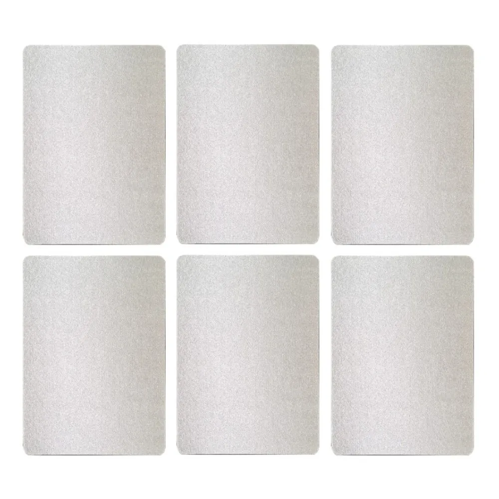 6Pcs 150 X 120 mm Mica Plates For Galanz Midea Panasonic LG Etc Microwave Ovens, Replacement Mica Plates Microwave Sheets