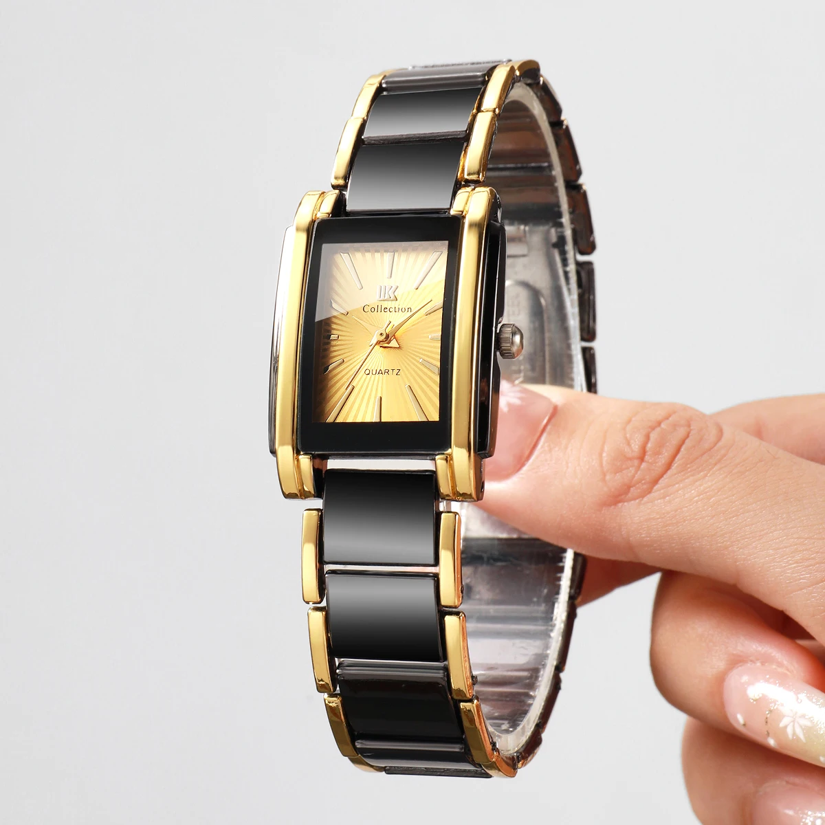 Reloj de cuarzo para mujer con - Wrap Ring Gold reseña y precio