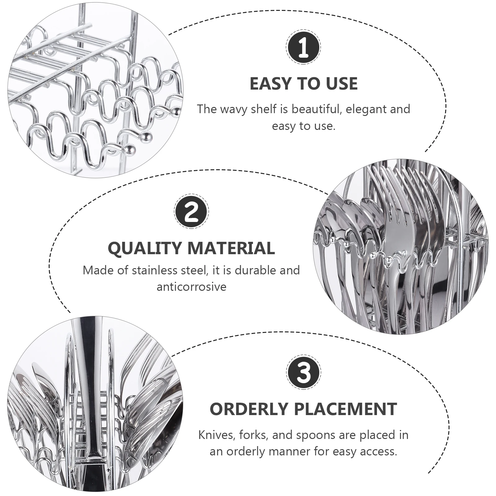 

1 set Stainless Tableware Set Dining Tableware Set Mirror Finish Spoon Fork Ideal Gift Families Hotels Bars