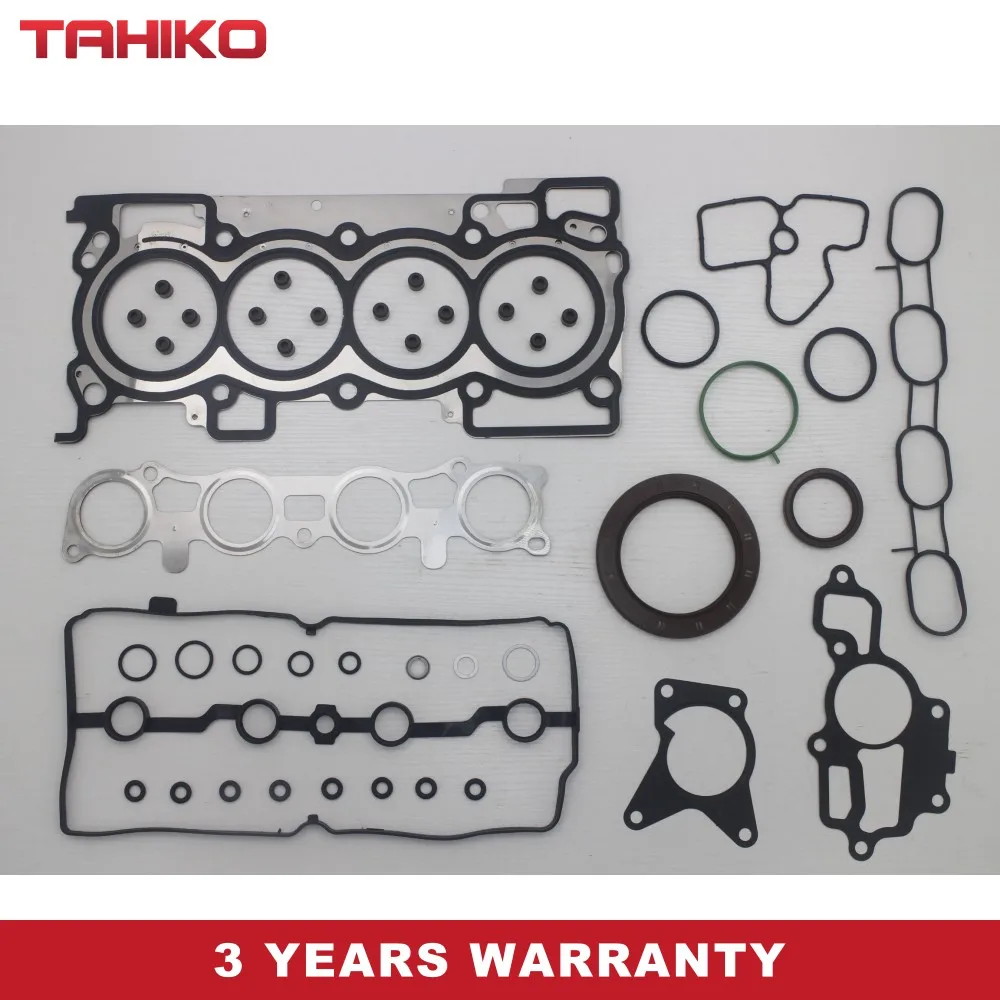 

FIT For NISSAN BLUEBIRD SYLPHY X-TRAIL QASHQAI QASHQAI +2 SENTRA 2.0 Engine MR20DE MR2O Full Head Gasket Set 10101-EN228 VRS