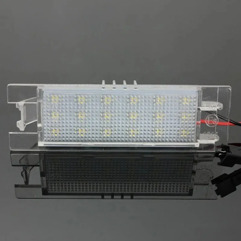 

Zza для освещения номерного знака ANGRONG 2x LED CANBUS Vauxhall Opel Astra Corsa Vectra Zafira Vauxhall