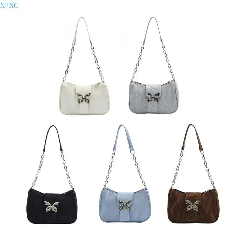 

X7XC Functional Shoulder Bag Handbag Casual PU Leather Purse Great for Work Travel