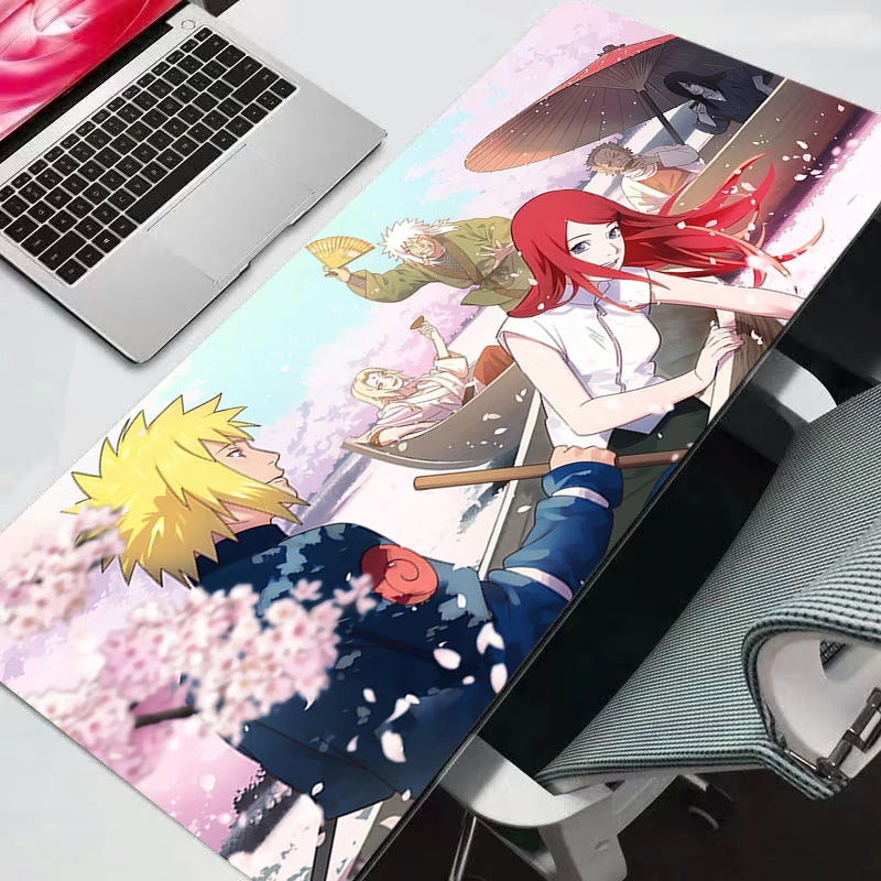 

Naruto Mouse Pad Gamer Notebook Games Mouse Pad XXL Keyboard Pad Large Mousepad Mouse Mat Gaming Desk Mat durable anime