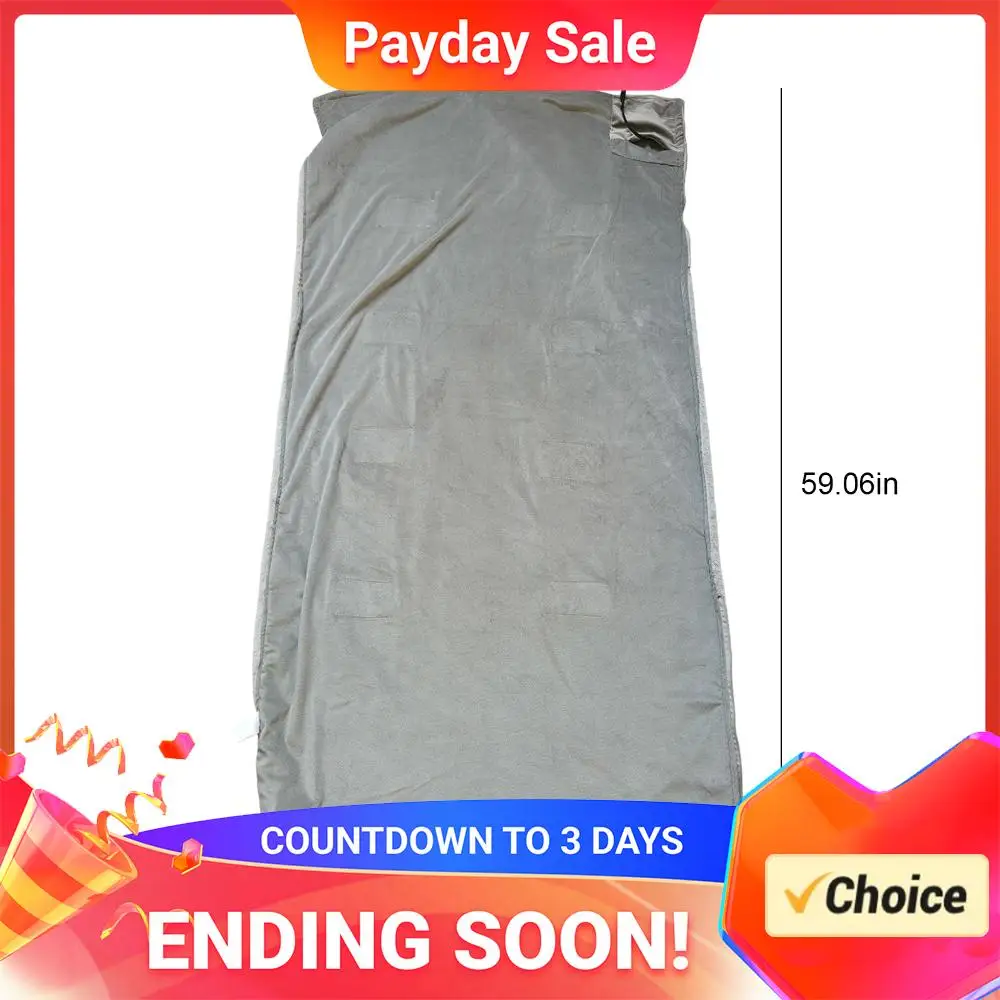 

USB Electric Portable Heated Blanket Wrap Shawl with 3 Heating Level Heated Blanket Throw Wrap for Family Friends Winter Gifts