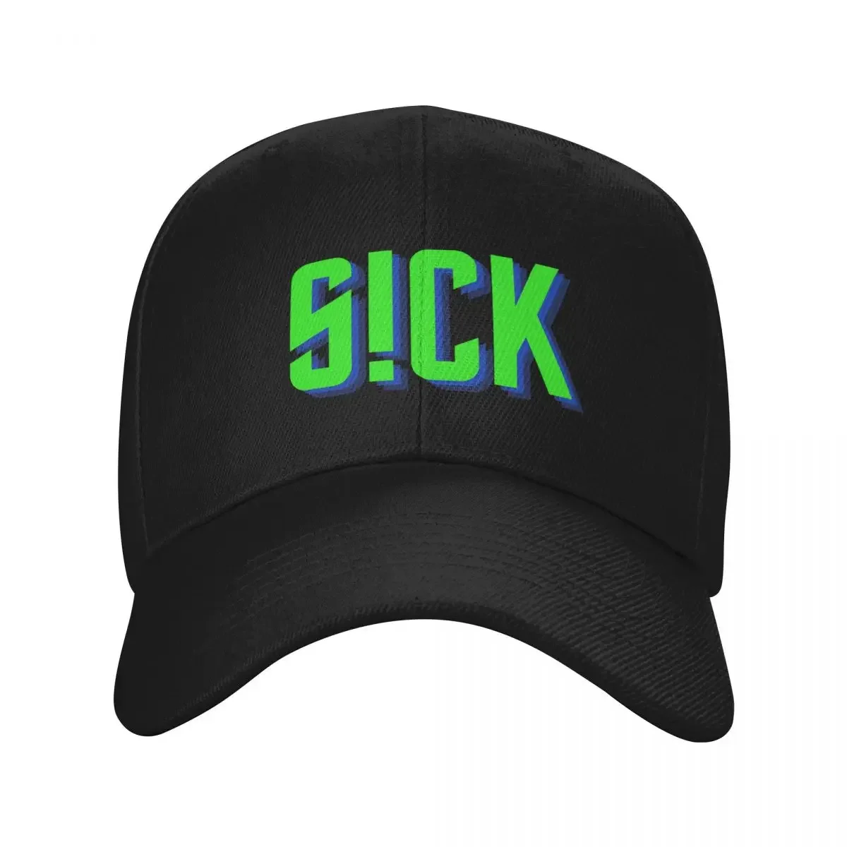 Sickick Sick Kick S!ck!ck green Baseball Cap Sun Hat For Children golf hat genuine Ball Cap Women's Golf Clothing Men's