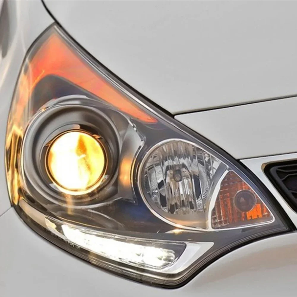 لكيا ريو هاتشباك (النسخة الخارجية) 2012 المصباح قذيفة شفافة عاكس الضوء كشافات غطاء المصباح قطع غيار السيارات