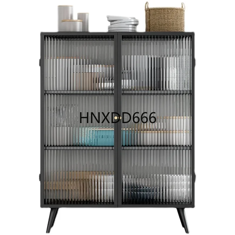 Changhong glass light luxury simple living room integrated wall wine cabinet multi-function