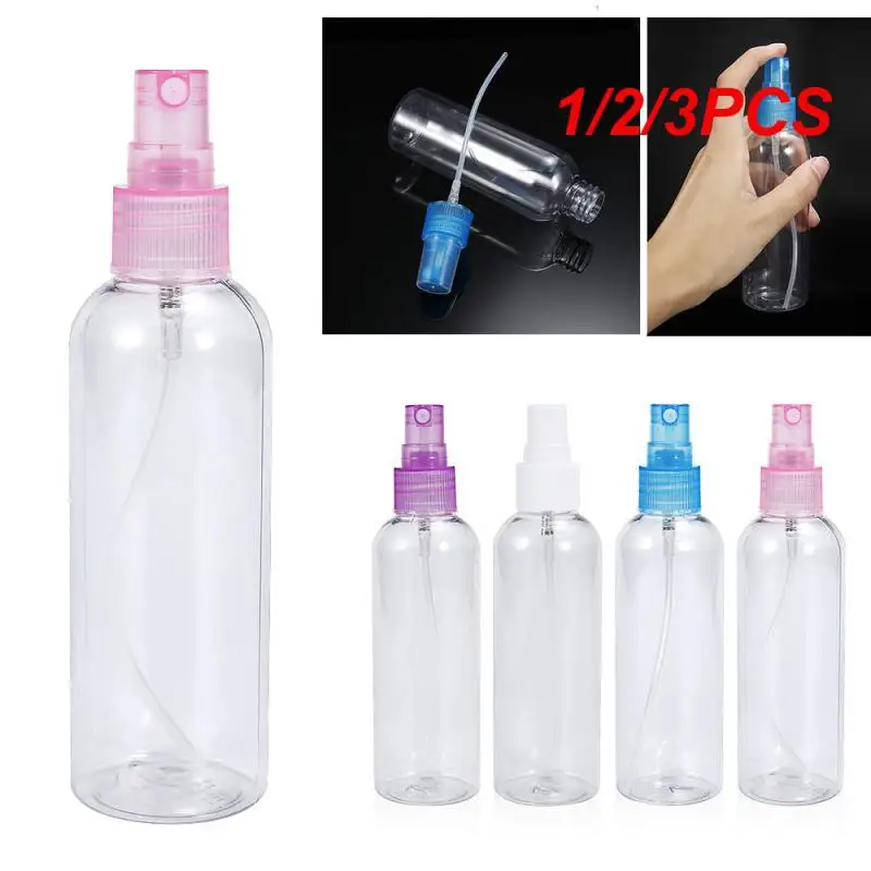 1/2/3PCS 5-250ml Refillable Bottles Transparent Plastic Perfume Atomizer Empty Spray Bottle Portable Sprayer Atomizer Travel