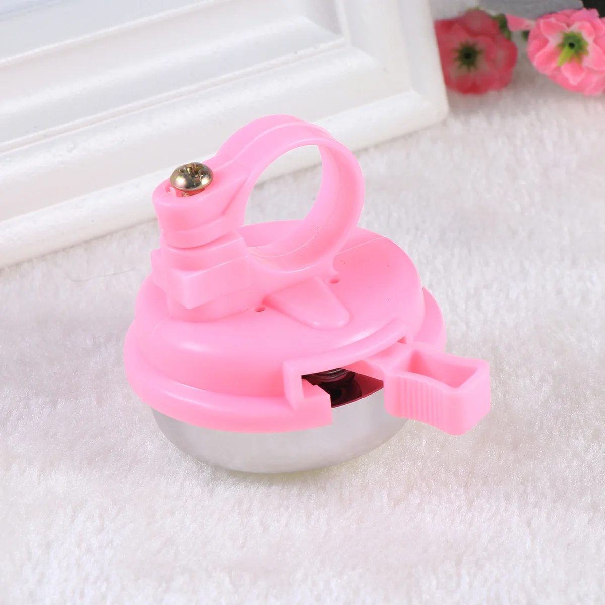 

2pcs Bicycle Bell For Chrysanthemum Pattern Ring Alarm Easy Install Handle Bar Bell Cycling Safety Accessory Sunflower