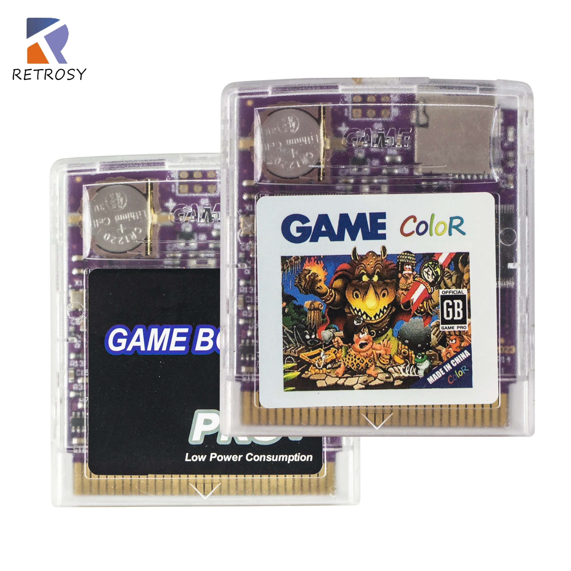 1000 In 1 Game Cartridge Voor Gameboy Kleur Spel Jongen Everdrive Kar Gb Gbc Retro Collectie Met Een Knop Reset Functie