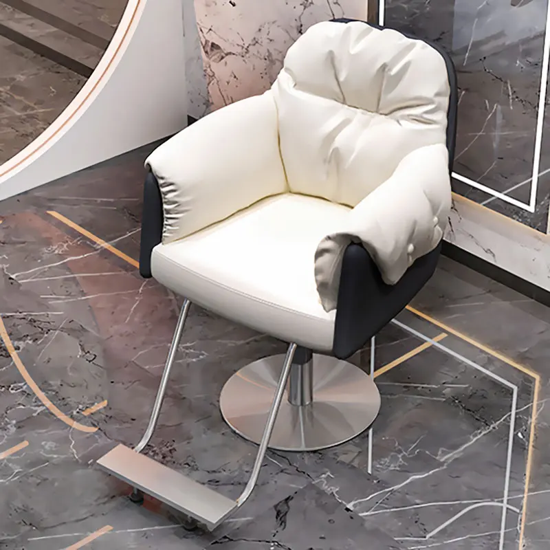 

Swivel Professional Salon Chair Luxury Classic Commercial Modern Chair Swivel Ergonomic Sillon De Barberia Salon Furniture