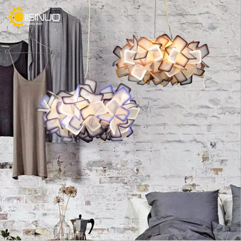 

Slamp clizia Suspension Light Acrylic chandelier New Design fancy chandeliers Led Bedroom Light Cafe Lights color chandeliers