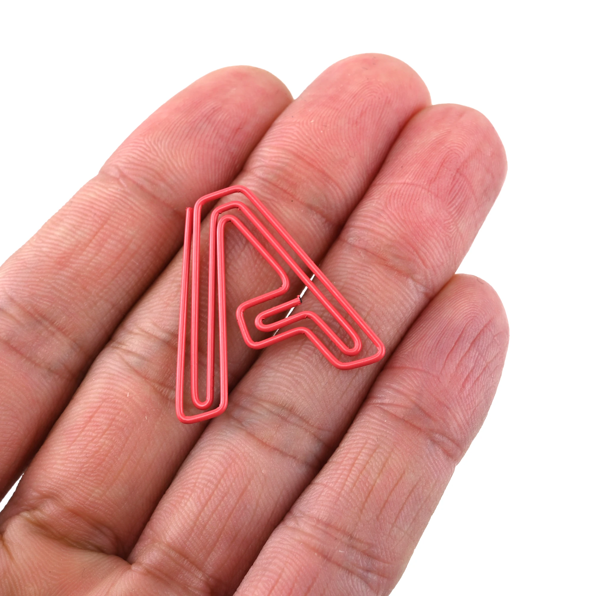26pcs Paper Clips Stationery Set Cute Alphabet Paper Clips Binder Clips Photos Tickets Notes Letter Paper Clip Index Metal Clip