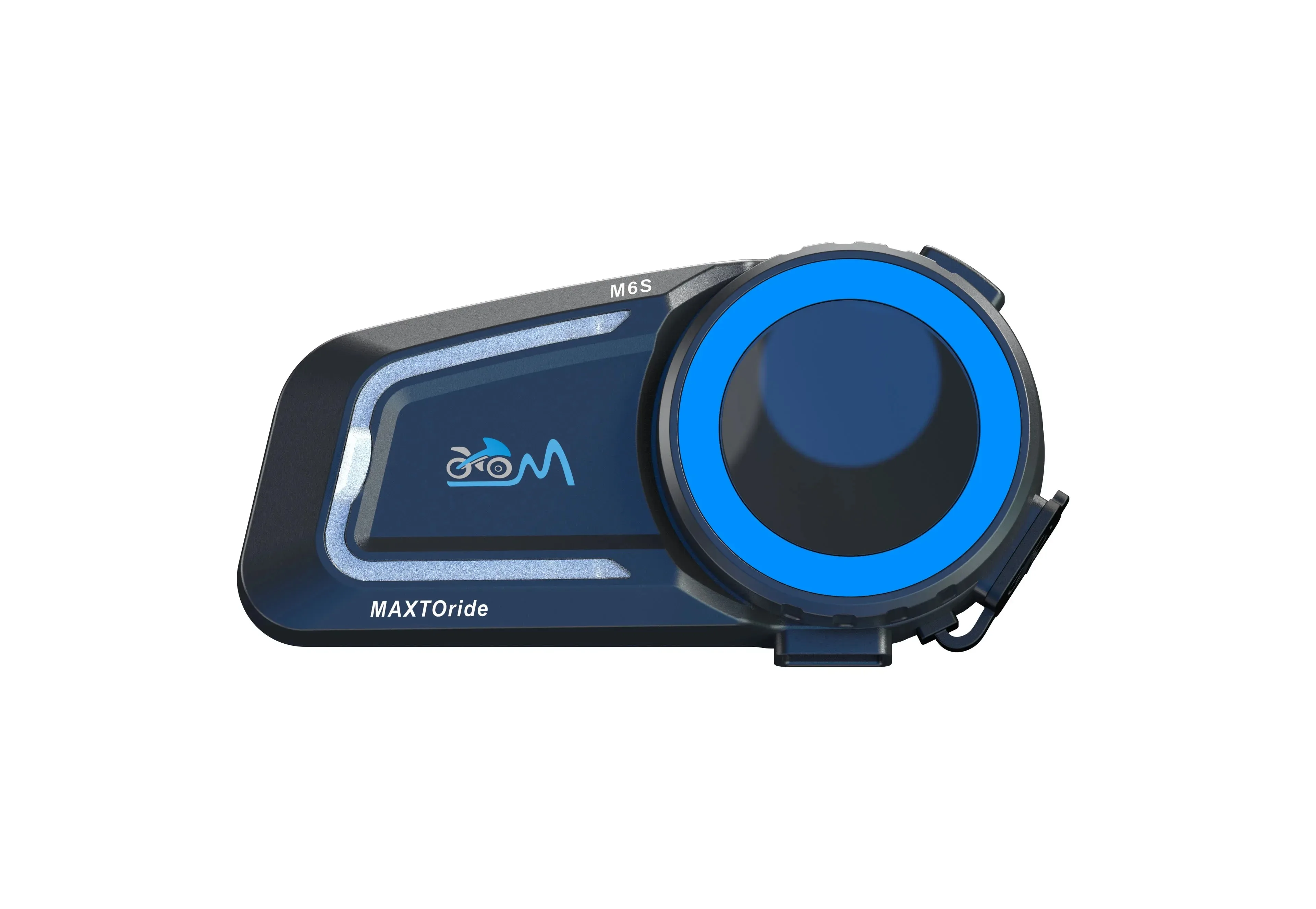 Maxto M6s Motorcycle Bluetooth Helmet Headset IP67 Waterproof BT5.0 Intercom 1000 Meters Support Music Sharing