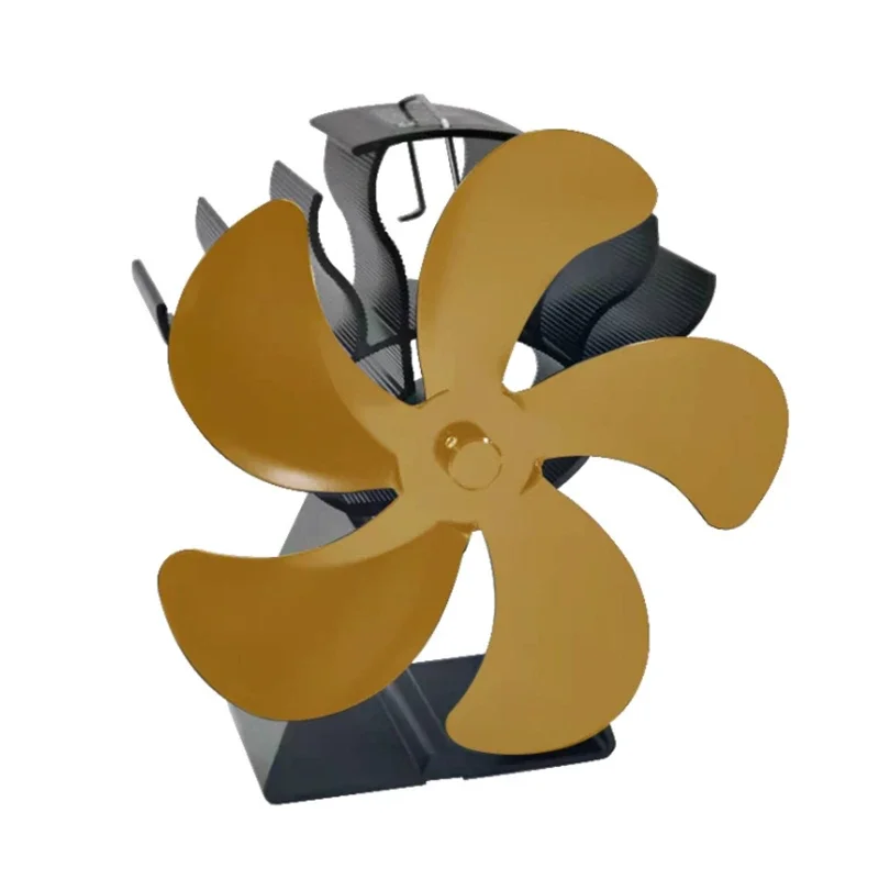 Fireplace fan Temperature difference power generation High temperature thermal energy fan Outdoor ice fishing Heating furnace