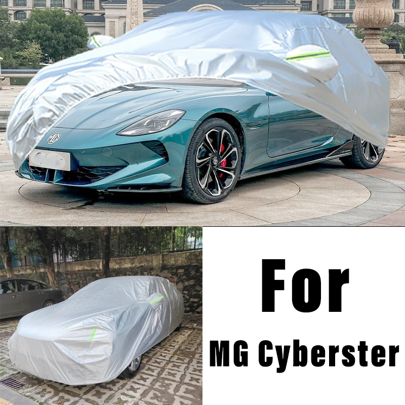 

Для MG Cyberster уличная защита полные автомобильные чехлы снежный чехол солнцезащитный козырек водостойкий пылезащитный внешние автомобильные аксессуары