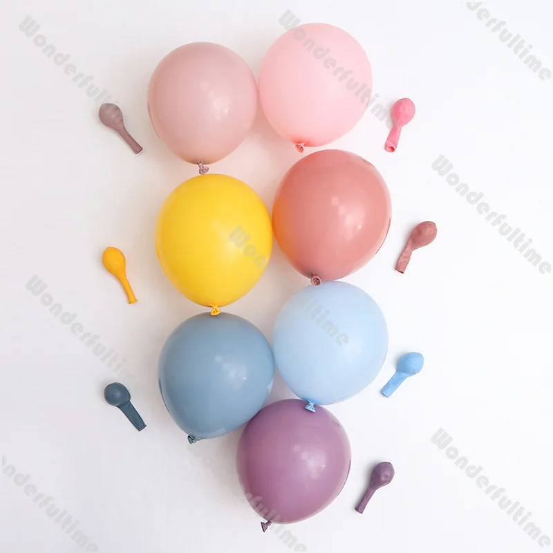 5/10/12/18inch Pastel Colorful Balloons Dusk Pink Lemon Blue Happy Easter Balloons Baby Shower Spring Birthday Wedding Decor