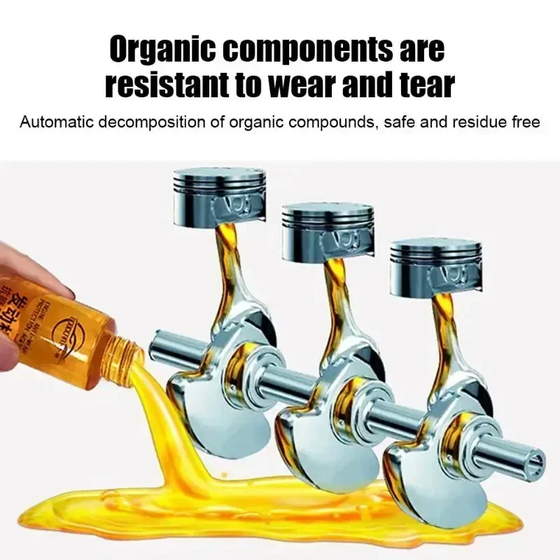Engine Anti-Wear Protective Agent Noise Reduction Jitter Engine Cylinder Repair Agent Additive Oil Liquid Additive Car Supplies