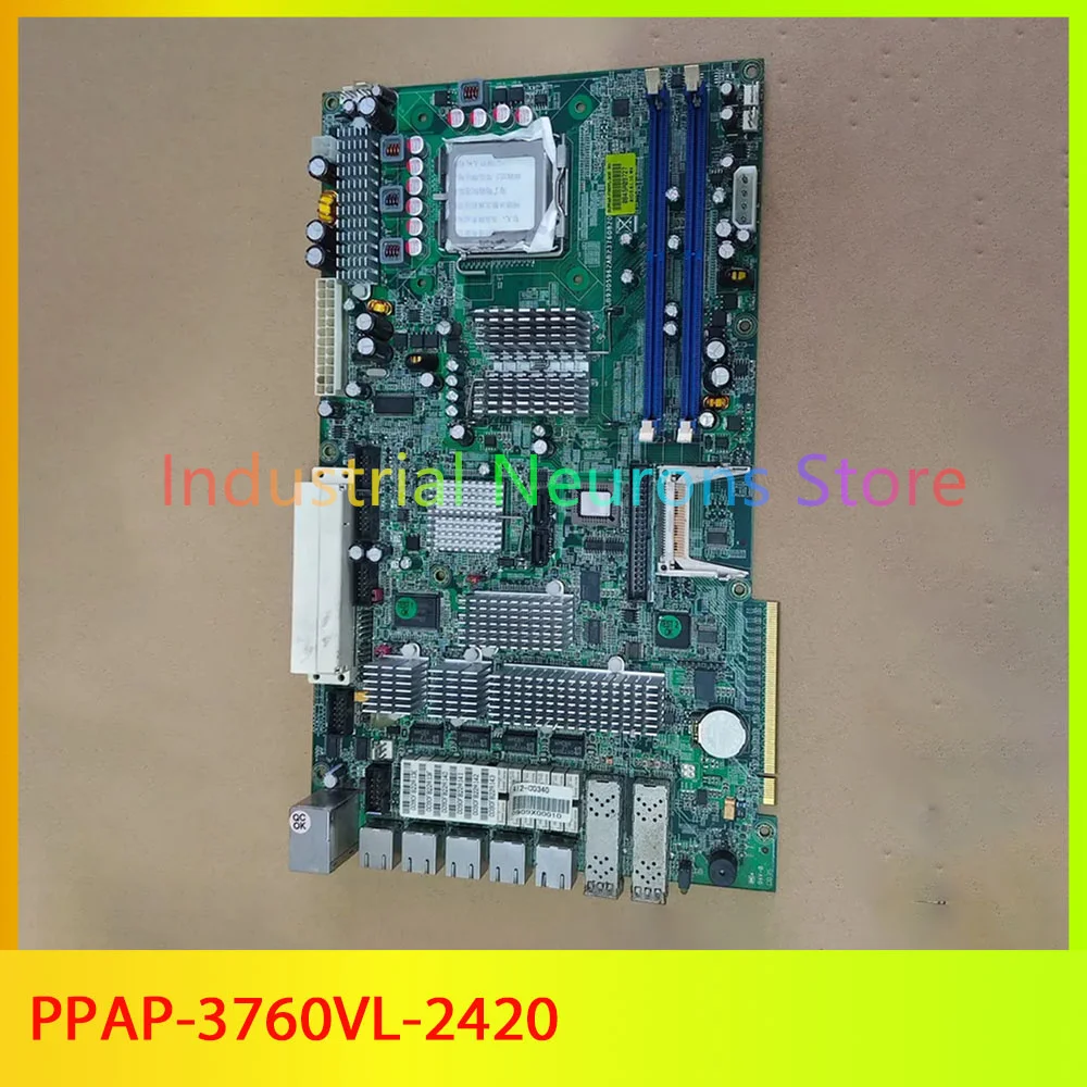 Soft router motherboard firewall motherboard 5 electrical ports 2 optical ports PPAP-3760VL-2420