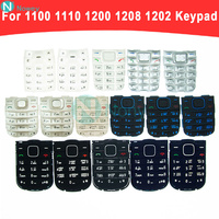 Nowey 1110 Cover Keyboard For Nokia 1100 1110 1112 1200 1208 1202 Phone English Russian Arabic Keypad Housing Replacement Parts