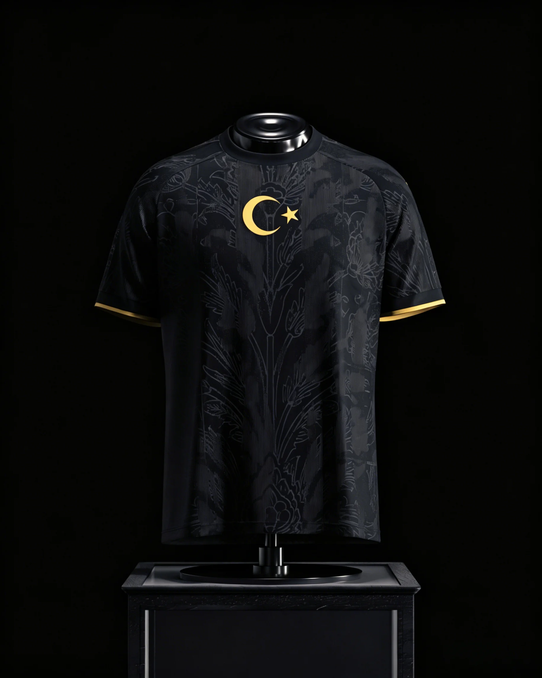 2026 Türkei Sonderedition Fan-Trikot Leichtes Atmungsaktives Schnelltrocknendes Sportshirt Herren T-Shirt für Training und Freizeit