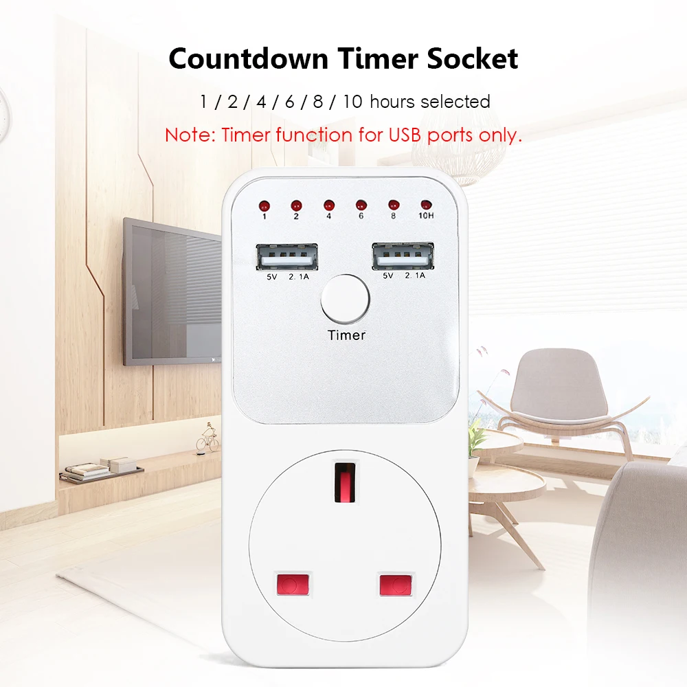 Mastering Time Management: A Deep Dive into the Countdown Timer Socket with USB Ports