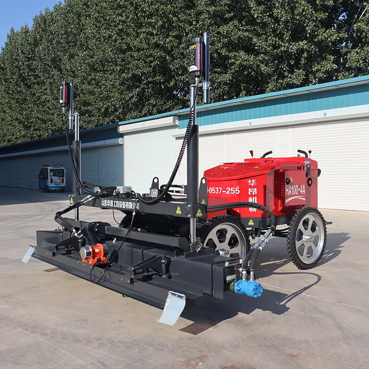 HWAON Precyzyjna Automatyczna Maszyna do Wygładzania Betonu Cena Fabryczna Laserowa Wygładzarka do Betonu