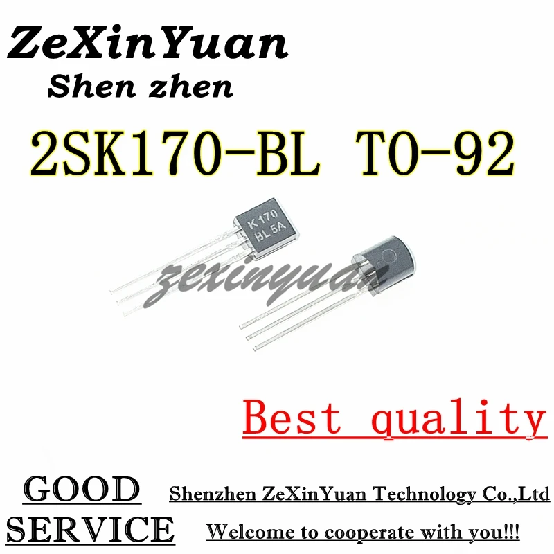 

20PCS/50PCS/100PCS New Original 2SK170-BL 2SK170BL 2SK170 K170 Transistor TO-92 Triode Transistor Low Power Transistor