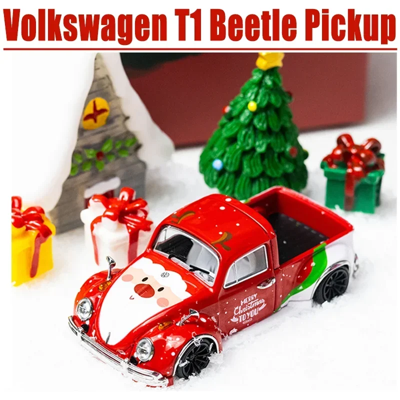 Liberty64 1/64 New Volkswagen T1 Beetle Pickup Alloy Toy Motor Vehicle Diecast Metal Model Gifts