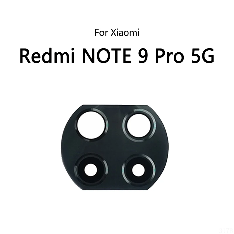 2PCS/Lot For Xiaomi Redmi NOTE 9S / NOTE 9 Pro 5G Back Lens Rear Camera Glass Lens Mirror