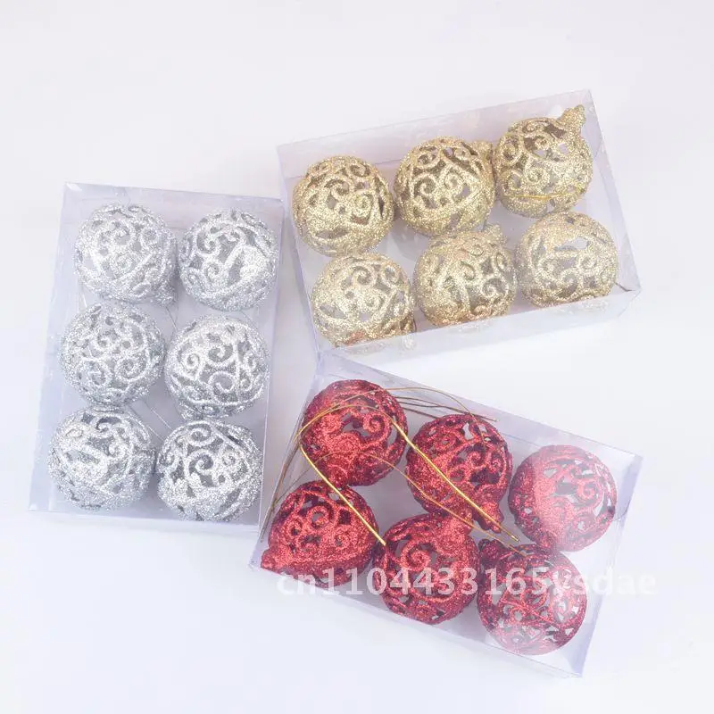 انفجارات عيد الميلاد الكرة الغريبة عيد الميلاد الكرة المجوفة شجرة عيد الميلاد الديكور مشهد عيد الميلاد الديكور #5