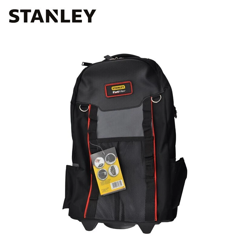 STANLEY 79-215-23C FatMax Tie Rod Kit Trolley Travel Bag Tool Kit Car Repair Organizer