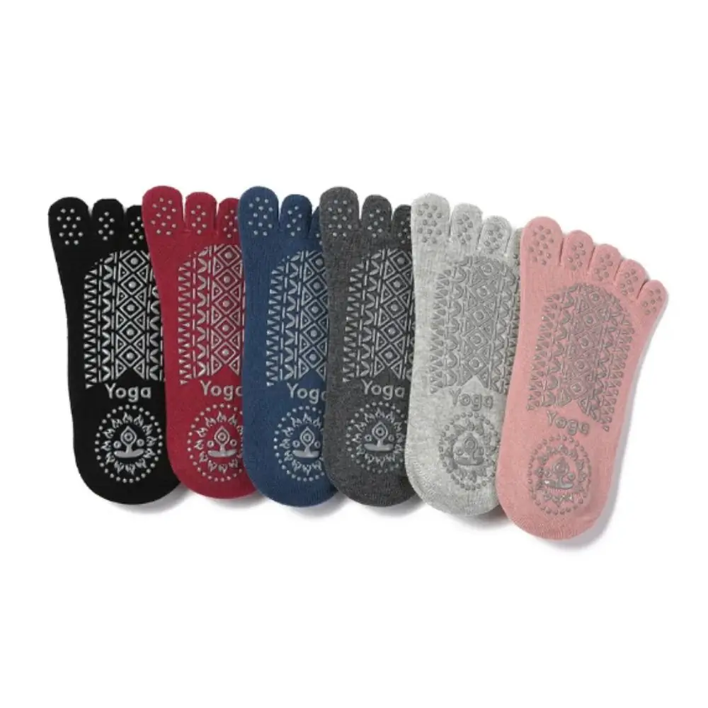 

Low Cut Socks Non-slip Yoga Strap Socks Silicone Low Cut Yoga Five Fingers Socks Strap Free Size Yoga Non-slip Socks Pilates