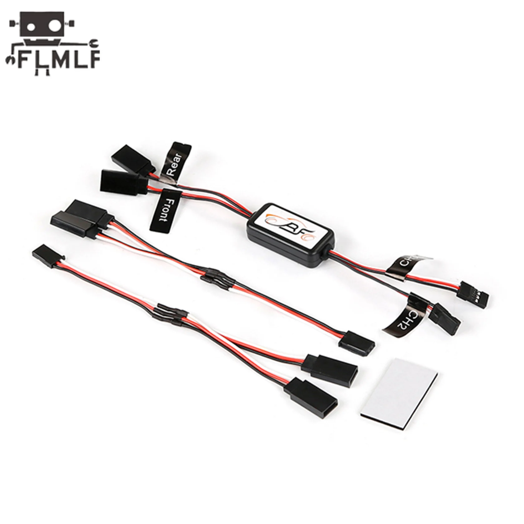 1/5スケールRCカーHPI、ROFUN、ROVAN、KM、Baja 5B、5T、5SCパーツ用おもちゃコントロールラインまたはCNCメタルLEDフロント/リア/右/左ライト