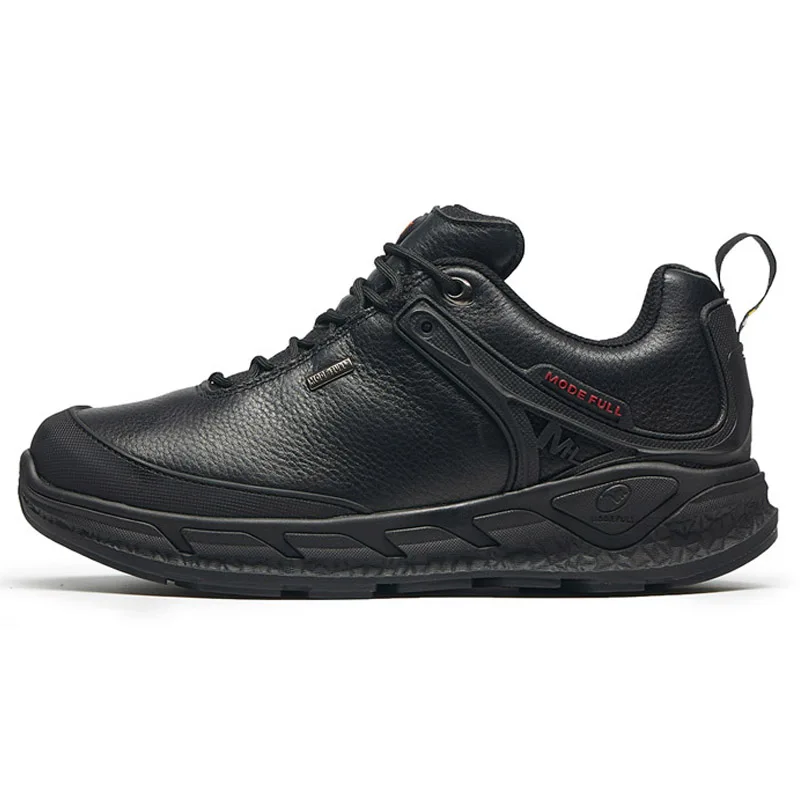MODE Zapatillas senderismo hombre piel vacuno – Outdoor ligeras cómodas - imagen 2