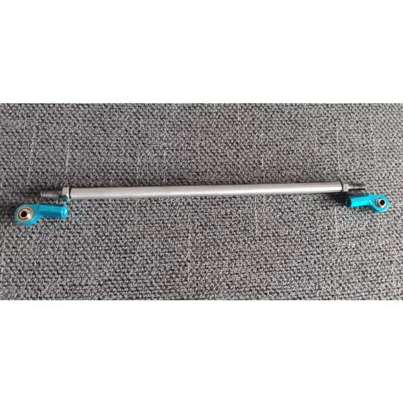 Steering Link for YK4082 4083, Replace OEM 14159, Full Metal Adjustable Upgrade Part, No Drilling Required for 1/8 RC Crawler