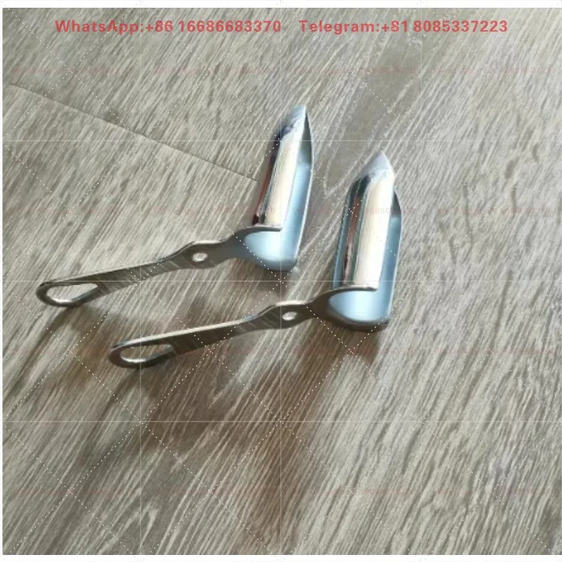 C-type Anal Speculum, Stainless Steel Rectal Retractor, Single Handle Anorectal Dilator, Examination and Expansion Instrument Ac