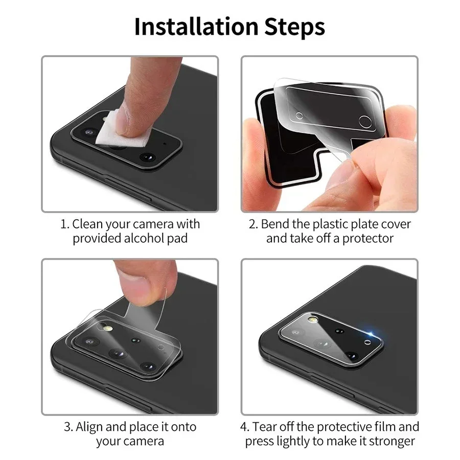 2PCS Camera Lens Screen Protector For Sony Xperia 10 5 1 IV III II Camera Protector Film For Sony Xperia 10 IV 5IV 1IV Lens Film