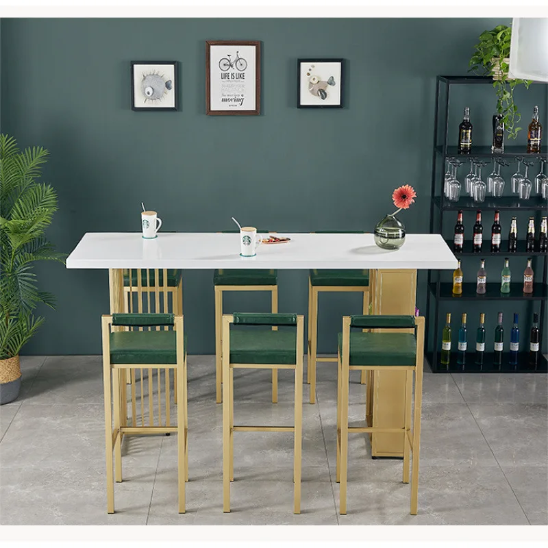 

Простые столы из цельного дерева, стол и стулья для ресторана в скандинавском стиле, мебель на стене, домашняя кухня, высокий барный стол