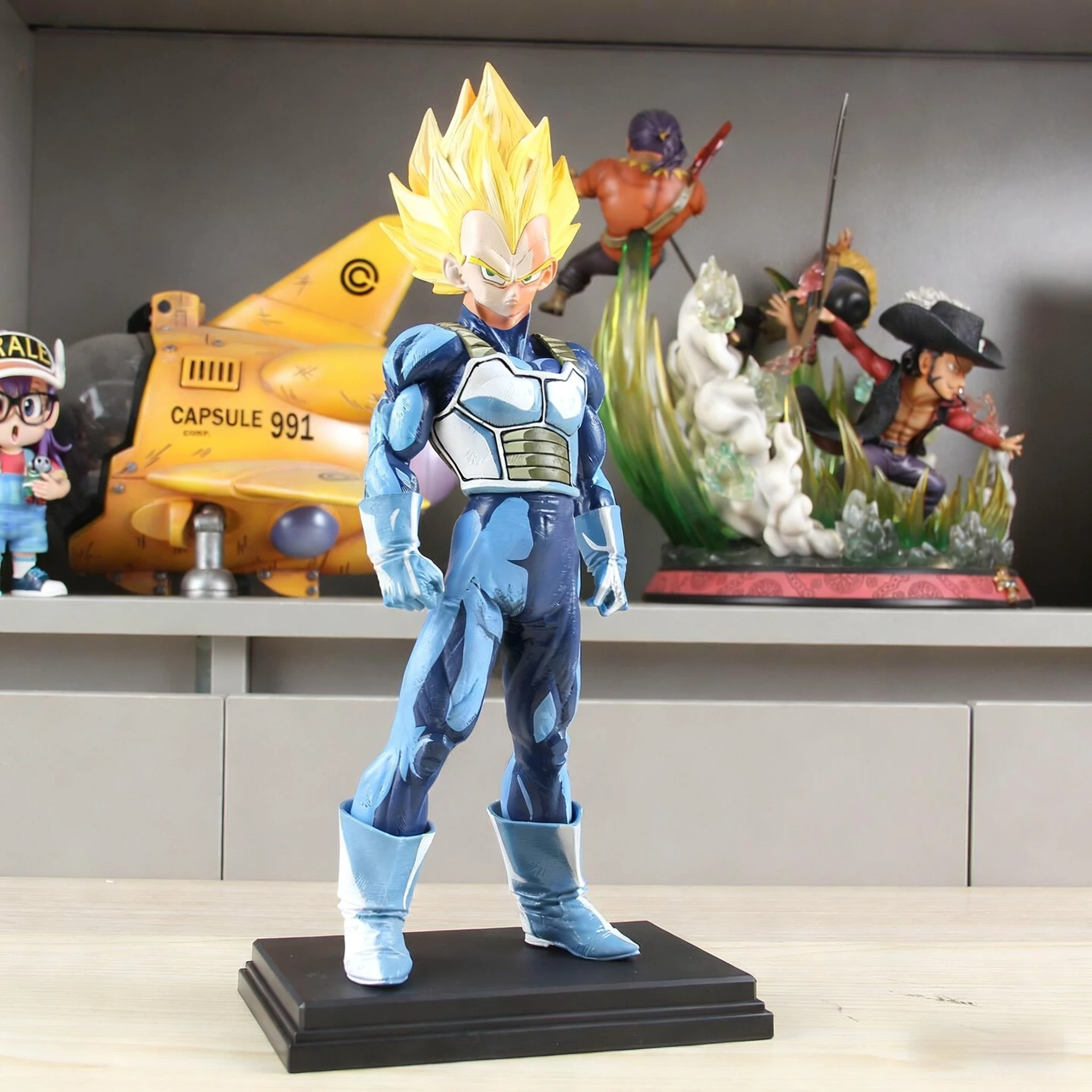 30 cm Dragon Ball Vegeta Action Figure-Comic Kleur Super Saiyan Vegeta Anime Figuur Speelgoed Anime Perifere Beeldje Gk Standbeeld