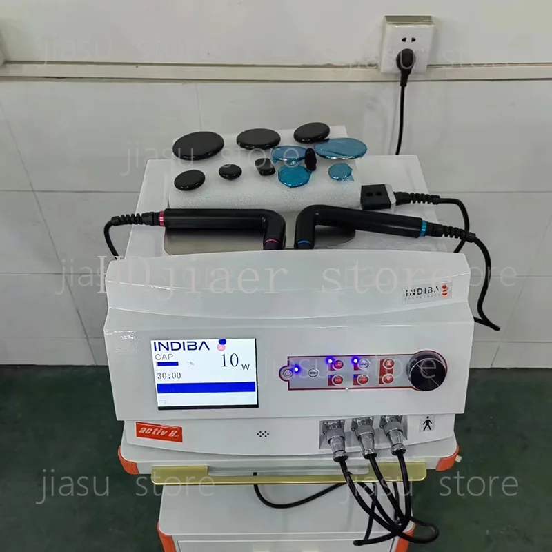 

448Khz CET RET Tecar Device Physical Therapy Machine Rf High Radio Frequency Diatermia Pro Loss Weight Health Care System