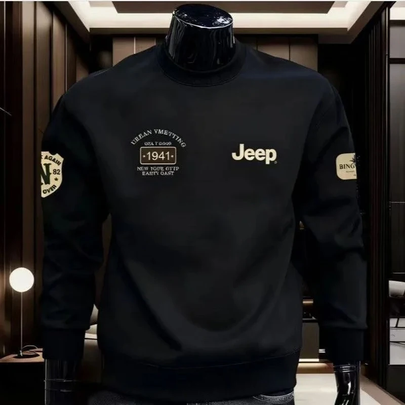 Thumbnail 2 - #41 Latest Mens Round Neck Hoodies Offers